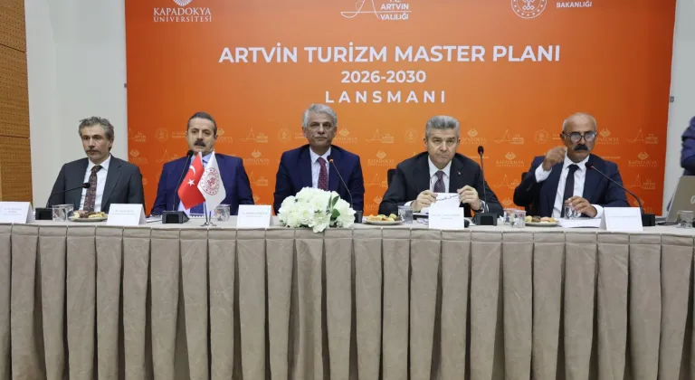 2026-2030 Artvin Turizm Master Planı Çalıştayı'nda vizyon belirlendi