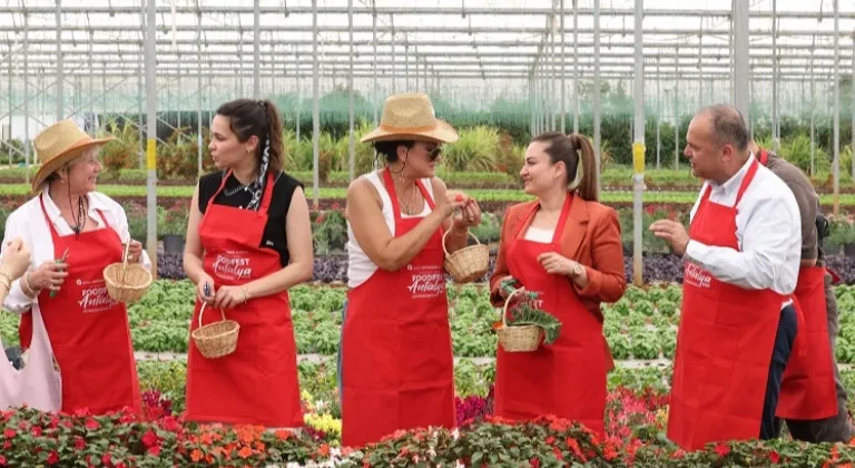 5. Uluslararası Antalya FoodFest Gastronomi Festivali’nde hasat etkinliği