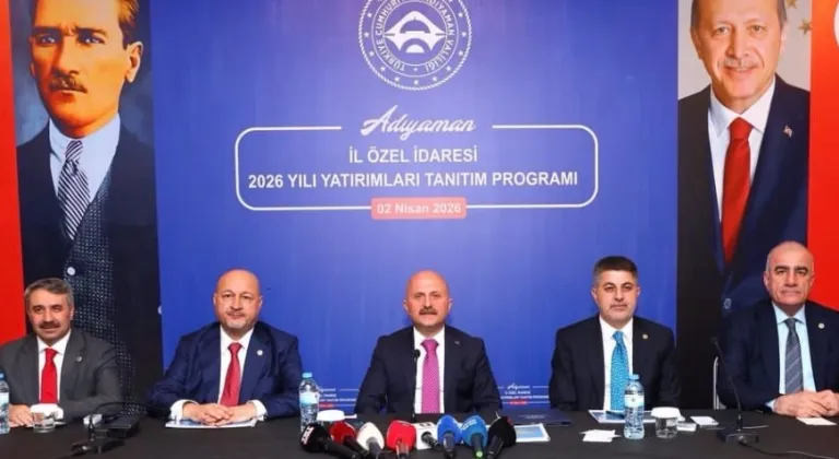 Adıyaman 2026 yılı yatırım projeleriyle geleceğe hazırlanıyor