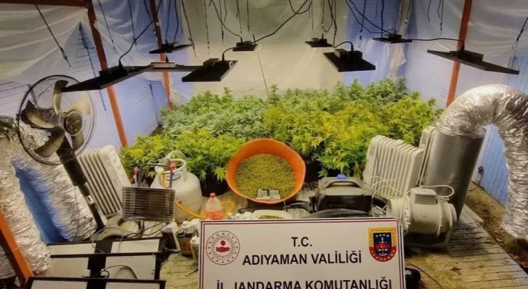 Adıyaman’da uyuşturucu operasyonu