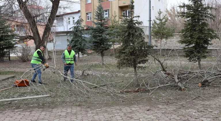 Ağrı Belediyesi’nden Yeşil Alan Atağı