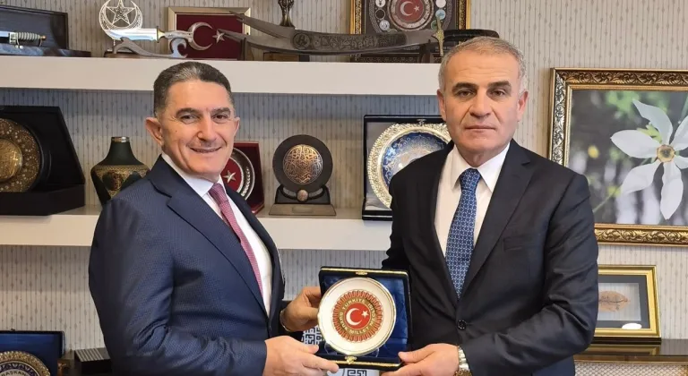 Ağrı Milletvekili Çelebi’den İrfan Fidan’a tebrik ziyareti