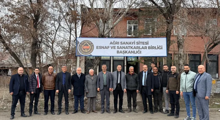 Ağrı Şeker'den Sanayi Sitesine ziyaret