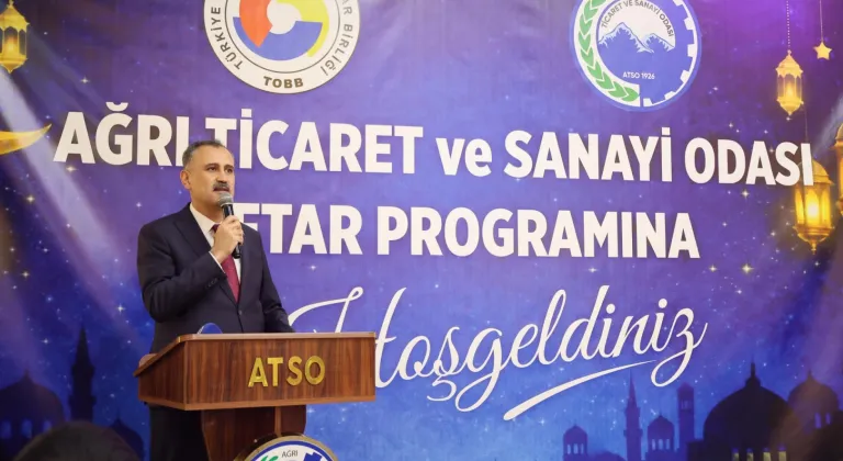 Ağrı’da iş dünyası ATSO iftarında buluştu