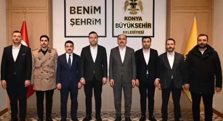 AK Gençlik, Konya'da Başkan Altay’ı Ziyaret Etti