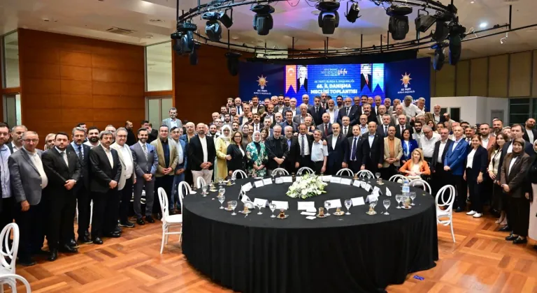AK Parti Bursa’dan vefa mesajı