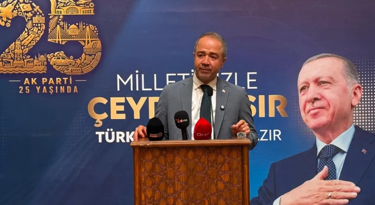 AK Parti Tokat İl Başkanı Dizer: 25 yılda yerli ve milli projelerimizle bağımsız olduk