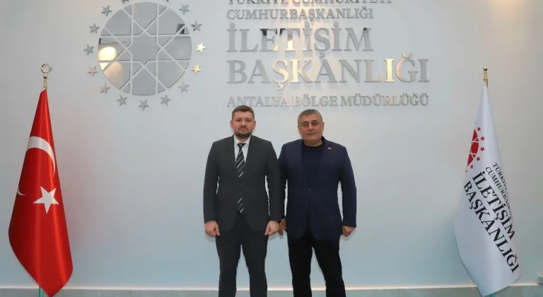 Aksu Belediye Başkanı Yıldırım’dan İletişim Başkanlığı’na ziyaret