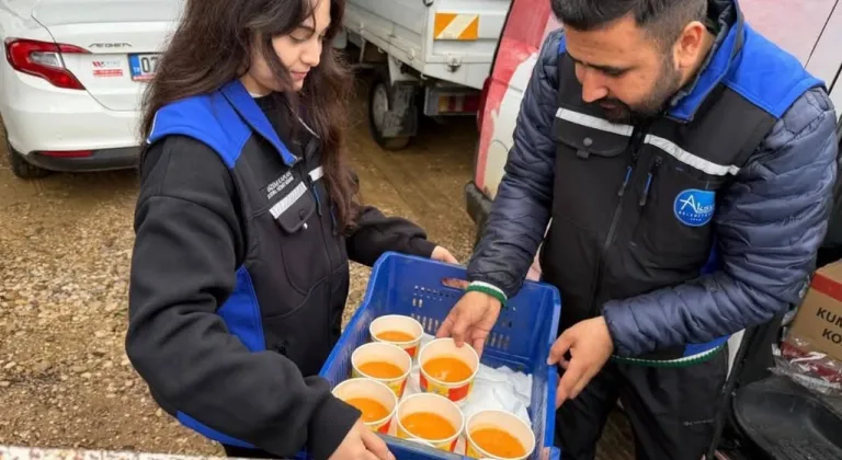 Aksu’da zor günlerde dayanışma