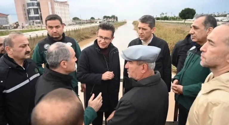 Ali Çetin Kumluca’daki çalışmaları yerinde inceledi