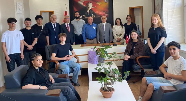 Alman heyetten Gemlik’e eğitim ziyareti