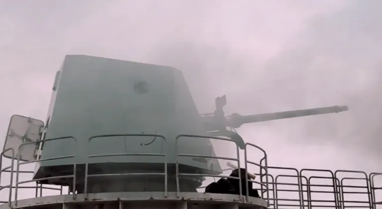 Altıncı milli deniz topu da Deniz Kuvvetleri’ne teslim edildi