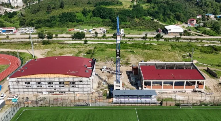 Altınordu’ya Modern Spor Kompleksi Yükseliyor