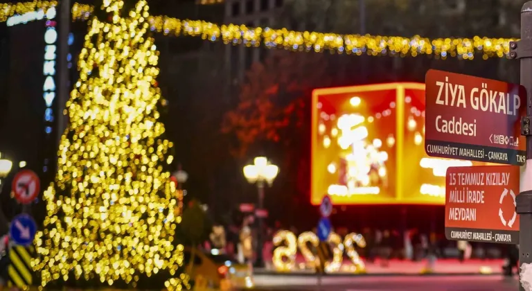 Ankara 2026’yı ışıl ışıl karşılıyor