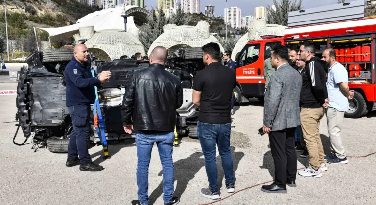 Ankara İtfaiyesi, Personeline Kapsamlı Eğitim Verdi