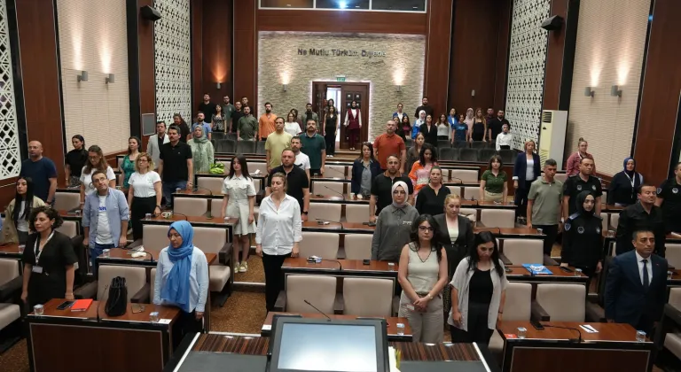 Ankara Keçiören'de belediye personeline resmi yazışma eğitimi