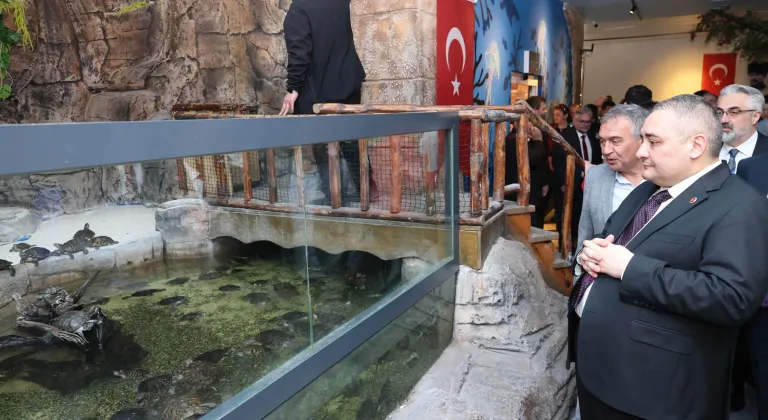 Ankara Keçiören’de yenilenen Deniz Dünyası açıldı