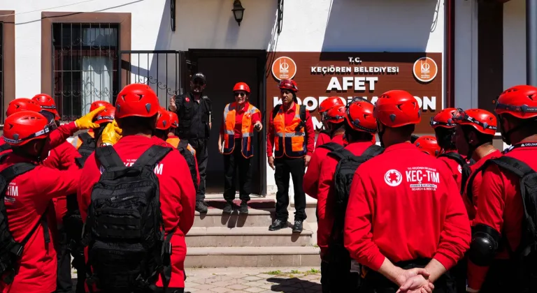 Ankara Keçiören’in Arama Kurtarma Ekibi eğitimlerini tamamladı