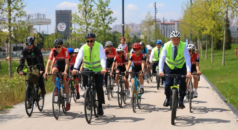 Ankara Rize Günleri’nde Pedallar Hareketli Yaşam İçin Çevrildi