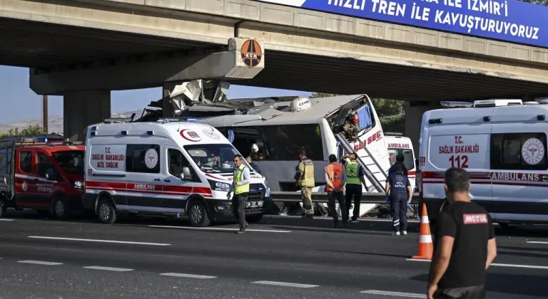 Ankara’da 2025’te 100 bin 703 trafik kazası yaşandı