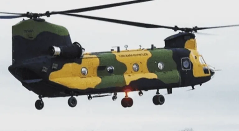 Ankara’da askeri helikopter kaza kırıma uğradı