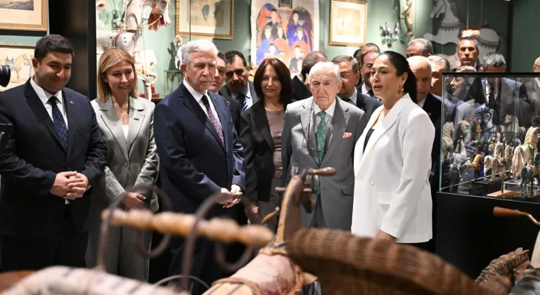 Ankara'da 'Beygir Gücü' sergisi Esat Hâl Galeri’de açıldı