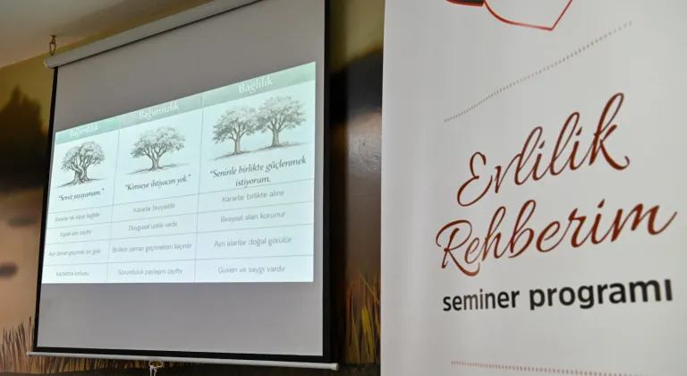 Ankara'da çiftlere ‘Evlilik Rehberim’ semineri