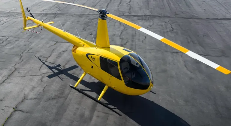 Ankara’da Eğitim Helikopteri Düştü