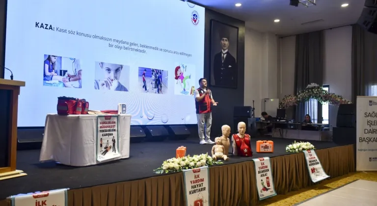 Ankara’da Gündüz Bakımevi Personeline Afet ve İlk Yardım Eğitimi