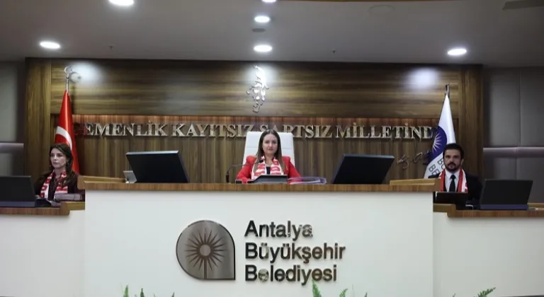 Antalya Büyükşehir Belediye Meclisi’nden Antalyaspor’a destek