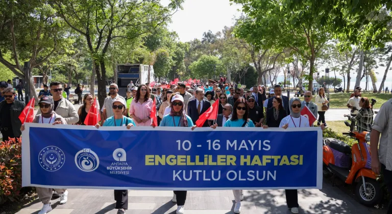 Antalya Büyükşehir Belediyesi’nin erişilebilirlik belgesi 38’e çıktı