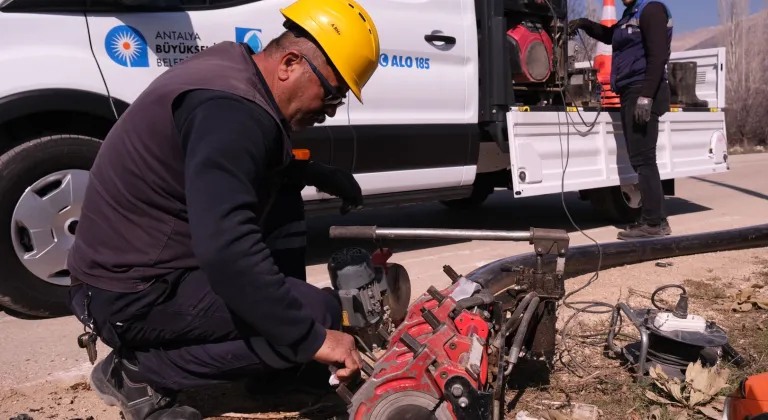 Antalya Büyükşehir’den Elmalı’ya içme suyu yatırımı