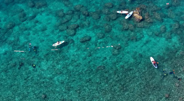 Antalya Muratpaşa’da deniz dibi temizliği