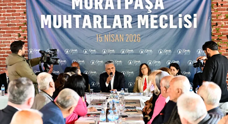 Antalya Muratpaşa'da muhtarlar toplandı