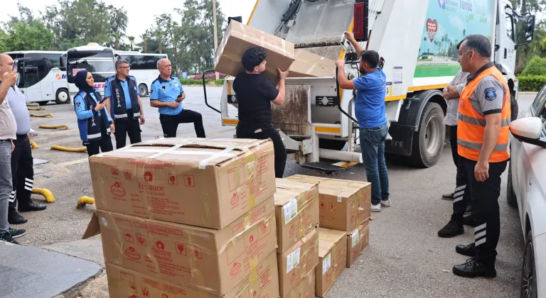 Antalya otogarında 1 ton yoğurt imha edildi
