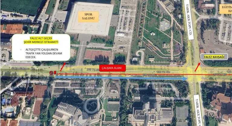 Antalya'da bu yol trafiğe kapatılacak