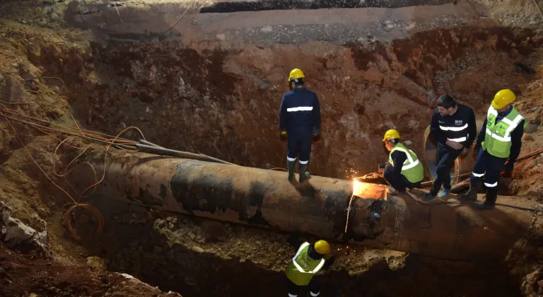 Antalya’da Duraliler 1 Ana İsale Hattı yeniden düzenlendi