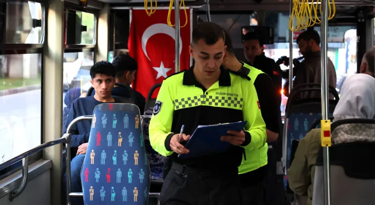 Antalya’da toplu taşıma araçlarına sıkı denetim