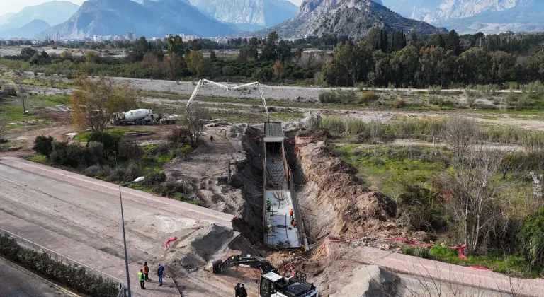 Antalya’da yağmursuyu altyapısı güçleniyor