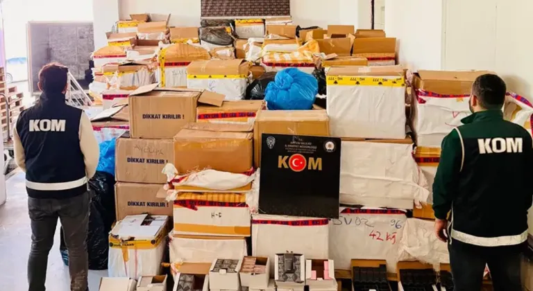 Artvin'de dev operasyon: 300 milyonluk kaçak ürün yakalandı