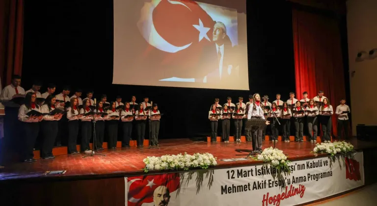 Artvin'de İstiklal Marşı'nın kabulünün 105. yılı kutlandı