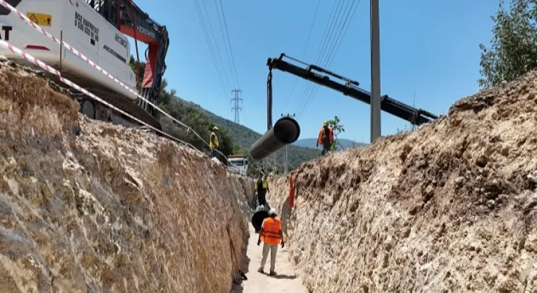 ASAT Kaş’ın içme suyu altyapısını güçlendiriyor