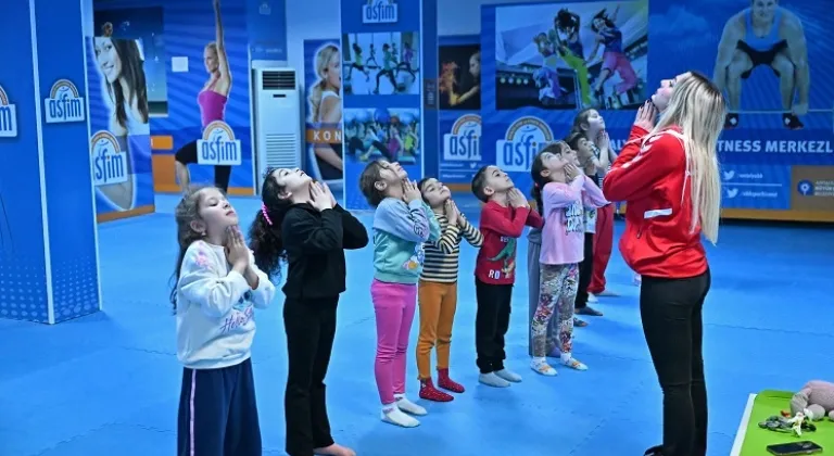 ASFİM’de çocuklar ‘Eğitsel Oyunlar’ ile öğreniyor