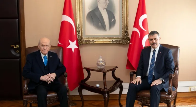 Bakan Çiftçi’den Bahçeli’ye ziyaret