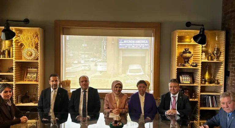 Bakan Göktaş Paterson’da Türk toplumuyla buluştu