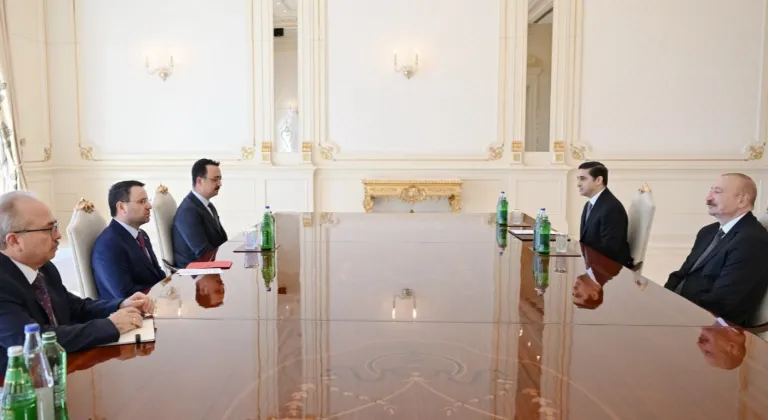 Bakan Gürlek, Azerbaycan’da Aliyev ile Görüştü