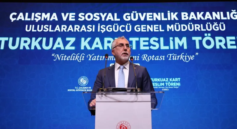 Bakan Işıkhan Turkuaz Kart sahipleriyle buluştu