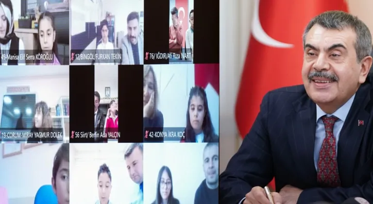 Bakan Tekin, 23 Nisan programını çocuklarla şekillendiriyor