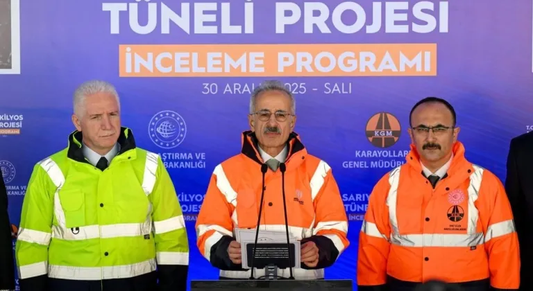 Bakan Uraloğlu’ndan İstanbul’a ulaşım müjdesi: Sarıyer-Kilyos arası 5 dakika olacak