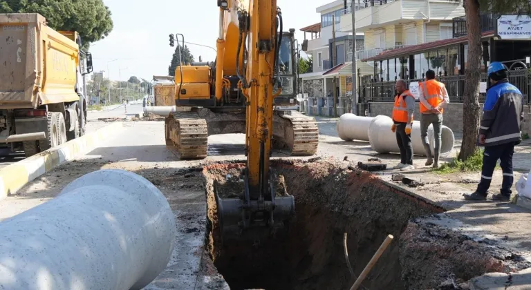 Balıkesir Burhaniye’de 50 yıllık altyapısı yenileniyor